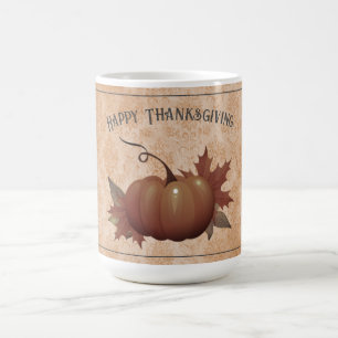 Thanksgiving pompoen Damask   SINAASAPPEL Koffiemok