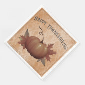 Thanksgiving pompoen Damask | SINAASAPPEL Servet (Hoek)
