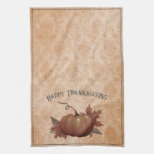 Thanksgiving pompoen Damask | SINAASAPPEL Theedoek (Verticaal)