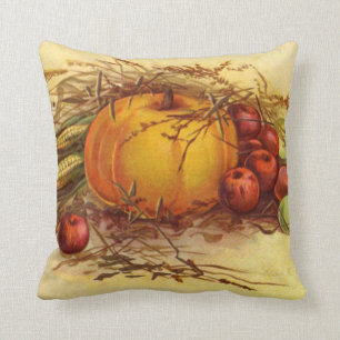 Thanksgiving pompoen en appels Accent Pillow Kussen