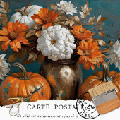 Thanksgiving pompoen Herfst herfst rustieke decoup Tissuepapier