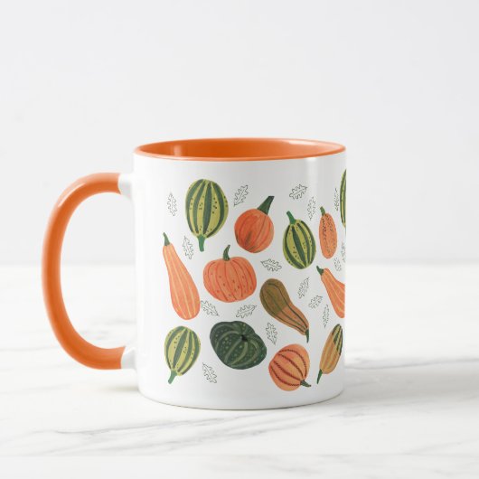 Thanksgiving pompoen herfst mok (Links)