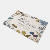 Thanksgiving pompoen herfst naherfsthormoon deurmat (Schuin)