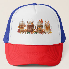 Thanksgiving Pompoen Herfst Oogst Trucker Pet