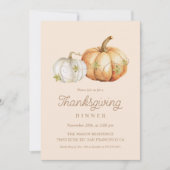 Thanksgiving pompoen kaart (Voorkant)