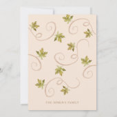 Thanksgiving pompoen kaart (Achterkant)