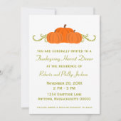 Thanksgiving pompoen kaart (Voorkant)