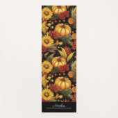 Thanksgiving pompoen  meditatie yogamat (Voorkant)