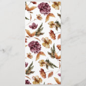 Thanksgiving Pompoen Menu (Achterkant)