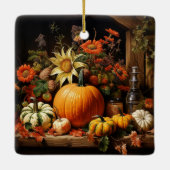 Thanksgiving pompoen Ornament (Achterkant)
