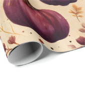 Thanksgiving Pompoen Patch Pompoenen Herfst Harves Cadeaupapier (Rol Hoek)