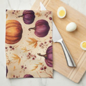 Thanksgiving Pompoen Patch Pompoenen Herfst Harves Theedoek (Quarter Fold)