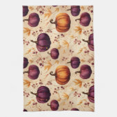 Thanksgiving Pompoen Patch Pompoenen Herfst Harves Theedoek (Verticaal)