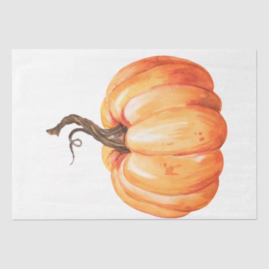 Thanksgiving Pompoen Serie Design 13 Tissuepapier (Voorkant)