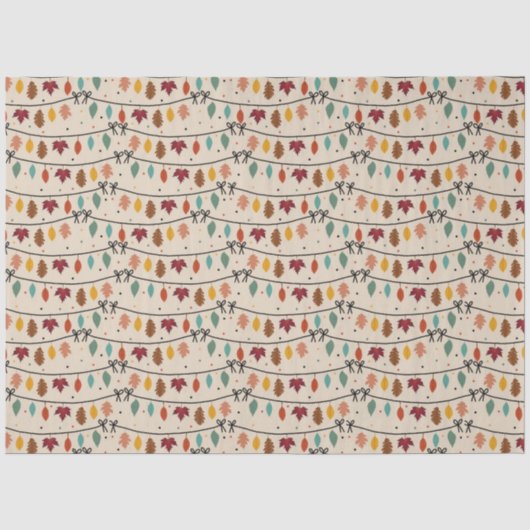 Thanksgiving Pompoen Serie Design 35 Tissuepapier (Voorkant)