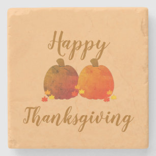 Thanksgiving/pompoen   Stenen Onderzetter