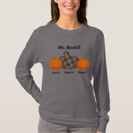  Thanksgiving Pompoen T-shirt