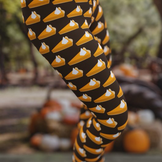 Thanksgiving pompoen taart Leggings