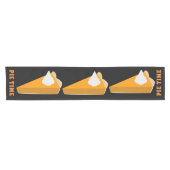 Thanksgiving pompoen taart tijd tafel runner korte tafelloper (Horizontaal)