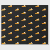 Thanksgiving pompoen taartpatroon inpakpapier (Vlak)