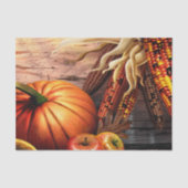 Thanksgiving pompoen tissuepapier (Voorkant)