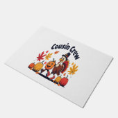 Thanksgiving pompoen van neef en neef deurmat (Schuin)