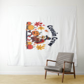 Thanksgiving pompoen van neef en neef wandkleed (In Situ (horizontaal))