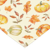 Thanksgiving pompoenen bladeren doek tafel runner korte tafelloper (Hoek)