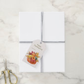 Thanksgiving Pompoenen Cadeaubijsluiter Cadeaulabel (Met Touw)