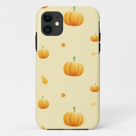 Thanksgiving pompoenen Case-Mate iPhone case (Achterkant)