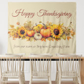  Thanksgiving Pompoenen Custom Party Wandkleed