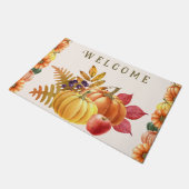 Thanksgiving Pompoenen Deurmat (Schuin)