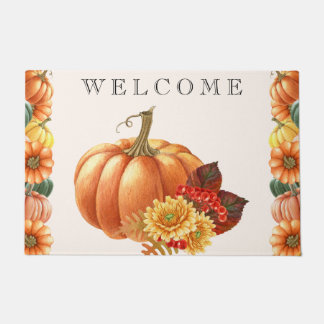 Thanksgiving Pompoenen Deurmat