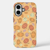 Thanksgiving pompoenen en bladeren patroon Case-Mate iPhone case (Achterkant)