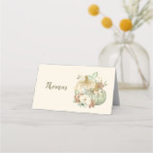 Thanksgiving Pompoenen Groen Ivoor Goud Bruin Plaatskaartje (Voorkant)