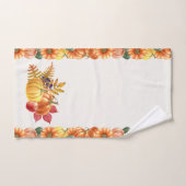 Thanksgiving pompoenen handdoek (Handdoek)