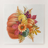 Thanksgiving Pompoenen Jigsaw Puzzel (Horizontaal)