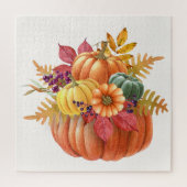 Thanksgiving Pompoenen Jigsaw Puzzel (Verticaal)