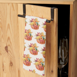 Thanksgiving Pompoenen Keukenhanddoek