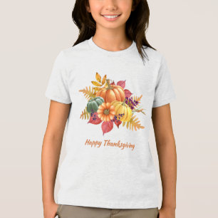Thanksgiving Pompoenen Meisjes T-shirt