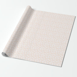 Thanksgiving pompoenen met bladeren in pasteltinte cadeaupapier