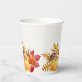 Thanksgiving pompoenen papieren bekers (Rechts)