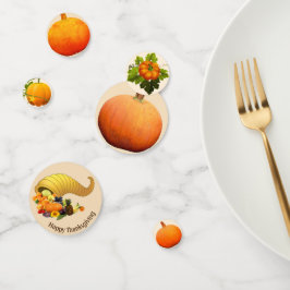 Thanksgiving Pompoenen Tafelconfetti Confetti