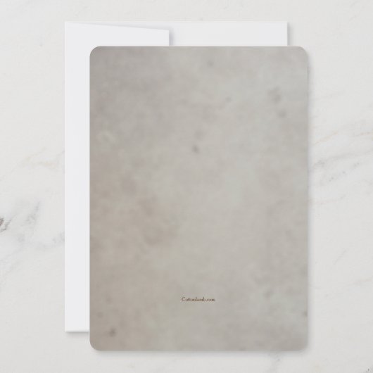 Thanksgiving pompoenen uitnodiging (Achterkant)