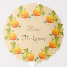 Thanksgiving Pompoenoogst op Beige