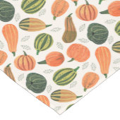 Thanksgiving pompoenpatch all-over print korte tafelloper (Hoek)