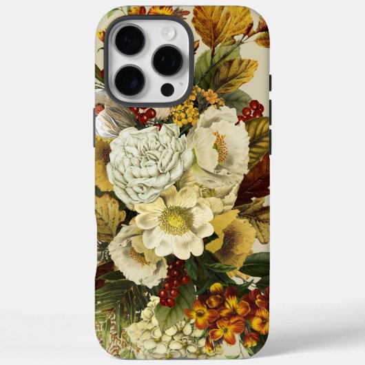 Thanksgiving pompoenseizoen Herfst Bloemen Case-Mate iPhone Case (Achterkant)