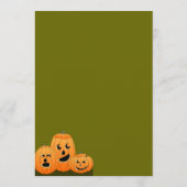 Thanksgiving pompoentafel (Veggie) Menu (Achterkant)