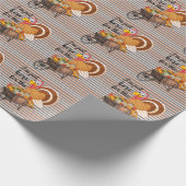 Thanksgiving Populair Mooi Herfst Collectie Cadeaupapier (Hoek)