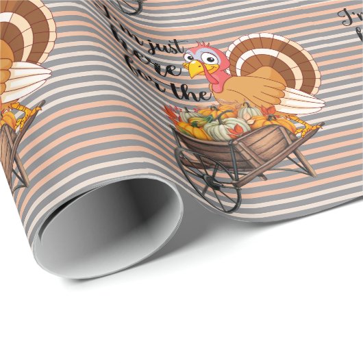 Thanksgiving Populair Mooi Herfst Collectie Cadeaupapier (Rol Hoek)